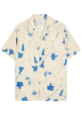 Paul Smith Printed Woven Shirt - White - Xxl