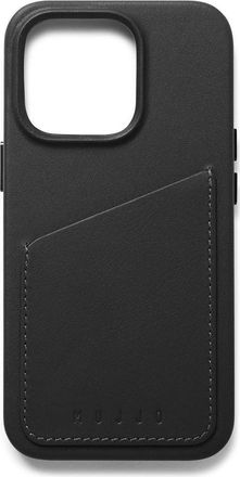 Mujjo Full Leather MagSafe Wallet Case for iPhone 14 Pro in Black at Nordstrom
