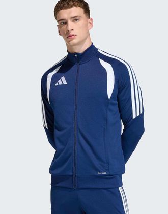adidas Tiro 26 League - Giacca da allenamento blu navy team 2 / bianco