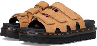 Dr. Martens Raine Womens Wedge Shoes Tan : UK 9 (US Womens 11) M, Leather/Suede