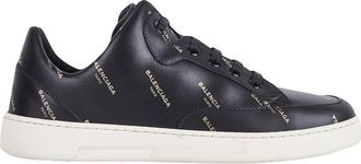 Balenciaga Black Logo Base Sneaker Size 37
