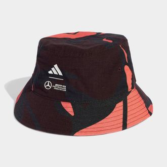 adidas Beanie ADIDAS PERFORMANCE MER SP BUCKET, Damen, schwarz (turbo, aurora ruby, schwarz), Obermaterial: 100% Baumwolle, M&uuml;tzen Beanie