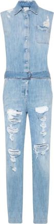 Dondup Denim Stretch Jumpsuit voor Vrouwen - Dames - Jumpsuits - Blauw - W27 - Denim - Jumpsuits & Playsuits