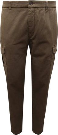 PESERICO Cargo Broek - Heren - Straight fit broeken - Groen - XL - Katoen - Broeken