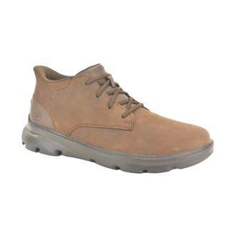 Skechers Bruin vetL.EnkelBott. N. Slip-In - Heren - Schoenen - Bruin - Maat: 44 EU
