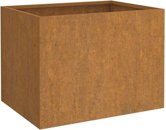vidaXL Jardinera de acero corten 62x47x46 cm vidaXL