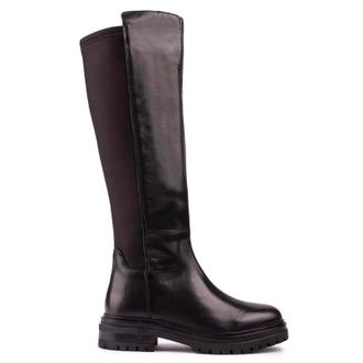 Sole Womens Gracyn Knee High Boots - Black Textile - Size UK 5
