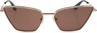Alexander McQueen Zonnebril - Dames - Zonnebrillen - Geel - ONE Size - Accessoires