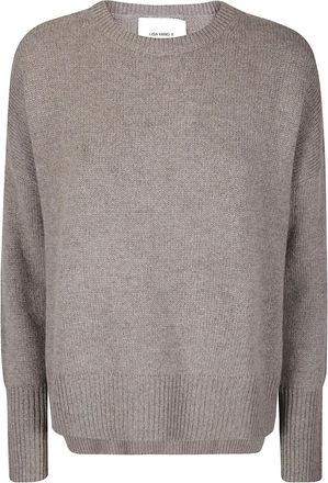 Lisa Yang Maglione girocollo Mila - Marrone