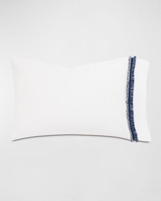 Barclay Butera Mykonos Fringe Sham - Right