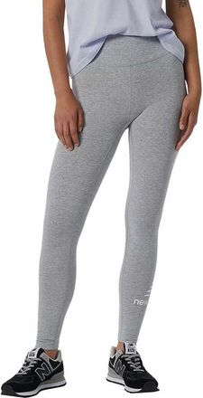 New Balance New Balance Nb Essentials Legging Empil&eacute; Leggings, Gris Athl&eacute;tique