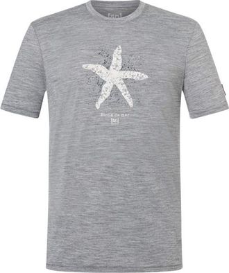 super.natural Sea Star Tee Merinoshirt f&uuml;r Herren | grau