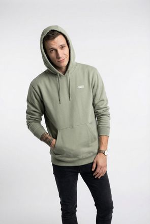Vans Kapuzensweatshirt VANS LEFT CHEST PO, Herren, Gr. XXL, soft sage, Obermaterial: 70% Baumwolle, 30% Polyester, Sweatshirts Kapuzensweatshirt