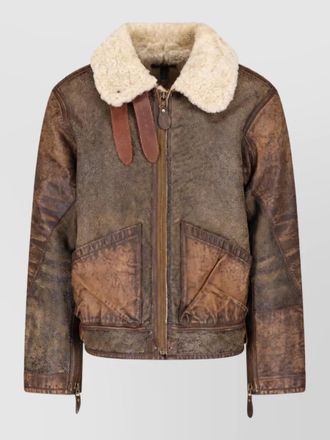 Polo Ralph Lauren leather coat