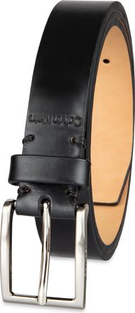 Calvin Klein Mens Sleek Modern Dress Belt, Black, Medium (34-36)