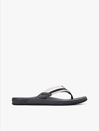 Tommy Hilfiger Contoured Footbed Signature Tape Flip-Flops