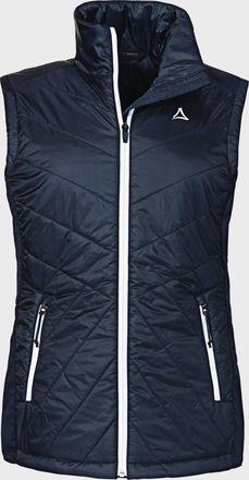 Sch&ouml;ffel Funktionsweste SCH&Ouml;FFEL Hybrid Vest Stams L, Damen, Gr. 34, blau (8820, blau), Oberstoff : 100% Nylon Oberstoff Seitenteile: 94% Polyester 6% Elasthan