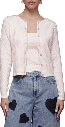 Avec Les Filles 2pc Long Sleeve Cardigan & Tank Set