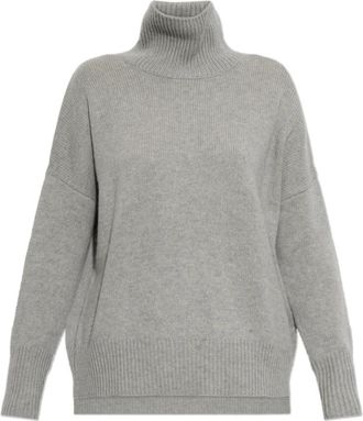 Lisa Yang Heidi Kasjmier coltrui - Dames - Cashmere truien - Grijs - XS - Kasjmier - Truien & Vesten