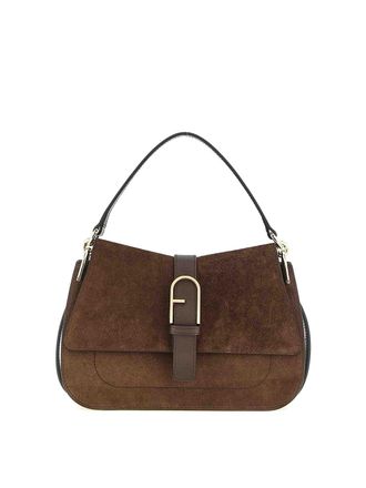 Furla flow m buckle handbag