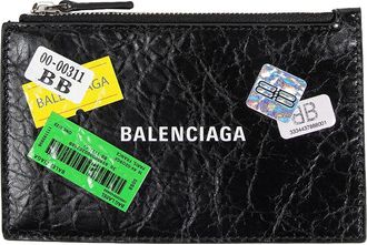 Balenciaga Cash Large Long Coin And Card Holder