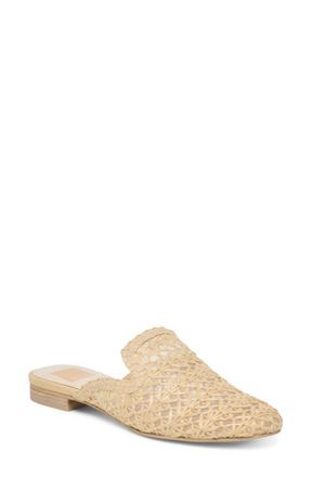 Dolce Vita Kirt Mule in Natural Cross Hatch Raffia at Nordstrom, Size 7.5