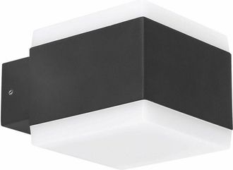 Globo Lighting Smart Home rgb led applique da esterno up down dimmerabile alu faretto antracite lampada controllo vocale app Globo 34173RGBSH