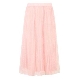 Red Valentino Midi Skirts, female, Pink, Size: XS Midi Skirt