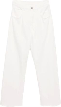 Maison Margiela Pantaloni in cotone - Bianco