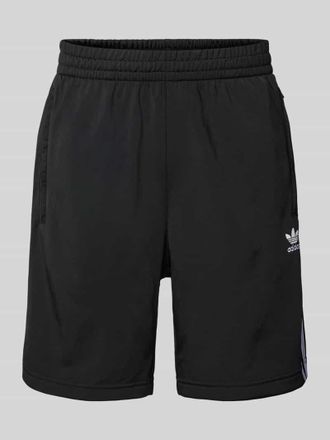 adidas Originals Relaxed Fit Shorts mit Rei&szlig;verschlusstaschen Modell FBIRD in Black, Gr&ouml;&szlig;e S