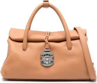 Zanellato Dotta Centauro Small Tote Bag In Leather