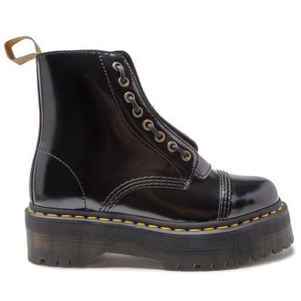 Dr. Martens Womens Dr Sinclair Vegan Boots - Black - Size UK 8