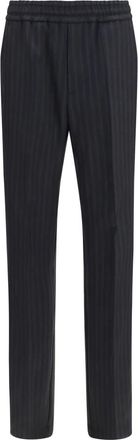 Versace Pantaloni con monogramma greco - - Trousers - Uomo - Nero - L