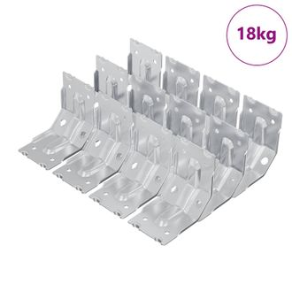 vidaXL Soporte 212 Pcs Recubierto De Zinc 106 X 55 X 1,5mm Acero Vidaxl