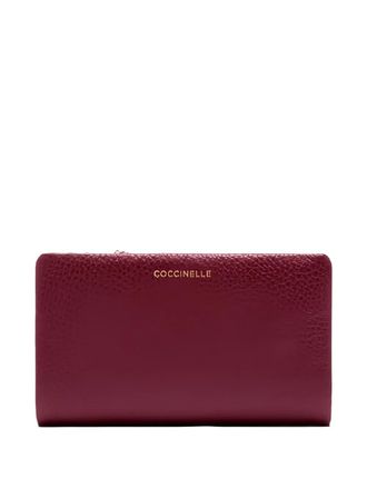 Coccinelle large C-Me wallet - Red