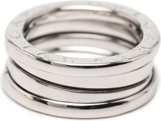 Bulgari White Gold (18K) Band Ring (Pre-Owned)