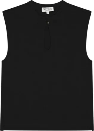 Nation Ltd Womens Luna Top In Jet Black