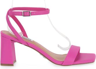 Steve Madden Hoge hak sandalen - Dames - Sandalen met hakken - Roze - 38 1/2 EU - Schoenen