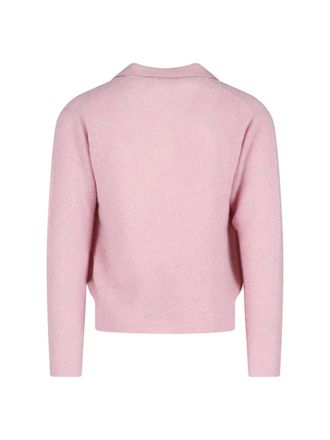 Auralee Mens Sweaters Pink Alpaca