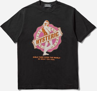 Hysteric Glamour Men s Girls Take Over T-Shirt Black
