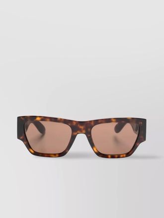 Alexander McQueen tortoiseshell square-frame sunglasses