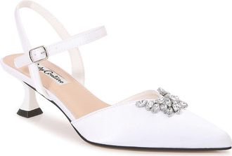 Lady Couture Classy Pointed Toe Pump in White at Nordstrom Rack, Size 11