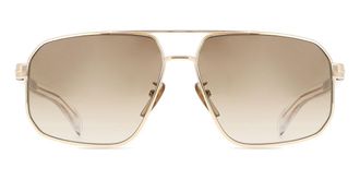 David Beckham DB 7102/S LOJ/HA Mens Sunglasses Gold Size 61