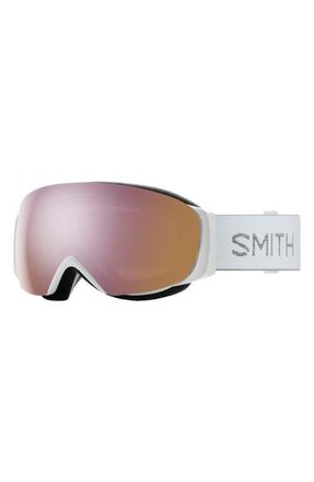 Smith I/O MAG 164mm Snow Goggles in White /Rose Gold at Nordstrom