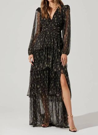 Astr Anora Dress In Black