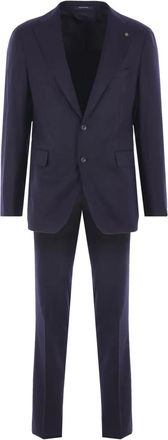 Tagliatore Completo monopetto - Blu