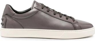 Tod's Cassetta 04L Sneaker - male - Tods - Sneakers - Gray - 6 1/2 UK - Shoes