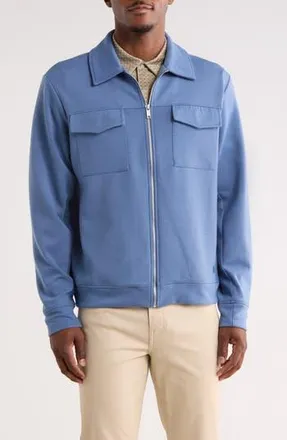 DKNY Empire Knit Jacket in Blue Horizon at Nordstrom Rack, Size X-Large