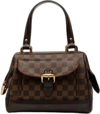 Louis Vuitton Pre-owned Knightsbridge Handbag - Dames - Vintage Handtas - Bruin - ONE Size - Leer - Vintage
