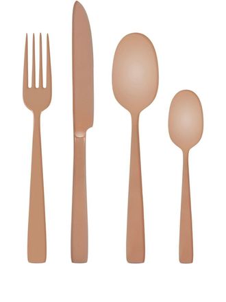 Dolce & Gabbana INOX flatware (4-piece set) - Pink